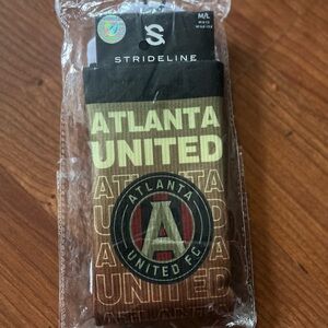 Strideline Atlanta United Black and Brown Athletic Socks